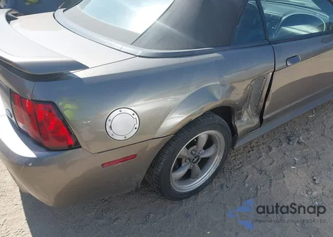 2001 Ford Mustang Gt из США, поврежденный, VIN 1FAFP45X81F232899
